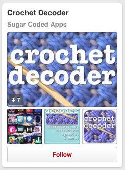 Crochet Decoder App: Crochet Cheat Sheets on your iPhone.