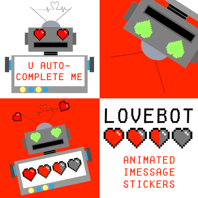 LoveBot: Animated Stickers for iMessage